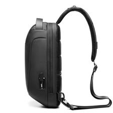 Aopinyou AP-37 Anti-Theft Crossbody Sling Bag - Black with USB Charging Port