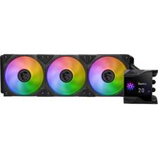 MSI MPG CORELIQUID D360 CPU Cooler 360mm Aluminum Radiator, ARGB, MSI's TORX FAN 4.0, 2.4” Customizable IPS Display