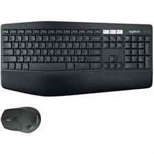 Logitech MK850 Performance Wireless Keyboard and Mouse Combo English/Arabic Black