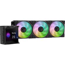 MSI MPG CORELIQUID D360 CPU Cooler 360mm Aluminum Radiator, ARGB, MSI's TORX FAN 4.0, 2.4” Customizable IPS Display