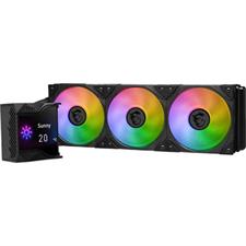 MSI MPG CORELIQUID D360 CPU Cooler 360mm Aluminum Radiator, ARGB, MSI's TORX FAN 4.0, 2.4” Customizable IPS Display
