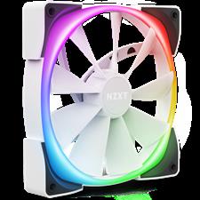 NZXT Aer RGB 2 140mm Case Fan - Matte White - HF-28140-BW