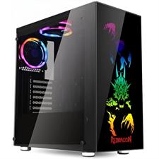 Redragon GC608 STEELJAW PRO Gaming Chassis - RGB Tempered Glass ATX Case