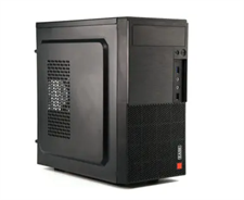 EASE EOC300W Micro-ATX PC Case with Built-in 300W Power Supply Black