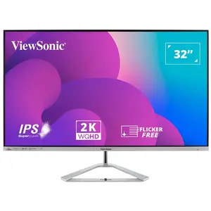 ViewSonic VX3276-2K-MHD-2 32" IPS QHD Entertainment Monitor HDR10