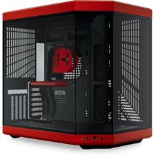 HYTE Y70 Modern Aesthetic Dual Chamber ATX Mid-Tower Case Black Cherry