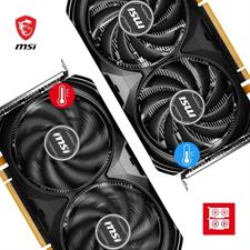 MSI GeForce RTX 4060 Ti Ventus 2X Black 16GB OC Graphics Card