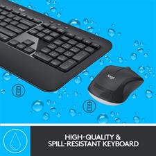Logitech MK540 ADVANCED Wireless Keyboard and Mouse Combo