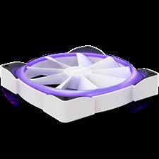 NZXT Aer RGB 2 140mm Case Fan - Matte White - HF-28140-BW