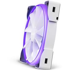 NZXT Aer RGB 2 140mm Case Fan - Matte White - HF-28140-BW