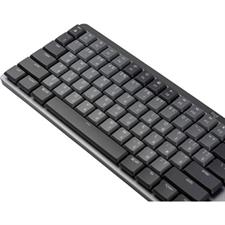 Logitech MX MECHANICAL Master Series Wireless Illuminated Performance Keyboard | Graphite Grey Chinese Red Axis - Linear and Smooth
