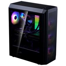 XPG Valor Air Plus ARGB Mid-Tower ATX Case Black – High-Airflow Gaming Chassis