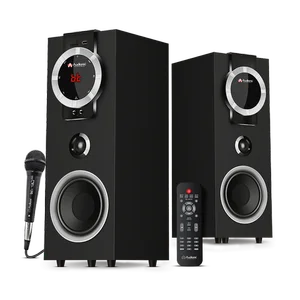 Audionic Classic 60 2.1 Channel Bluetooth Multimedia Speaker – Powerful Deep Bass Woofer, USB, SD Card, FM Radio & Remote Control