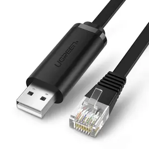UGREEN USB to RJ45 Console Cable 1.5M | USB Type-A to RJ45 Cisco Console Cable for Router, Switch, Firewall & Network Device Configuration
