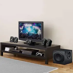Logitech Z906 THX Certified 5.1 Surround Sound Speaker System – Dolby Digital & DTS Decoding, 1000W Peak Power, 500W RMS Home Theater Audio System