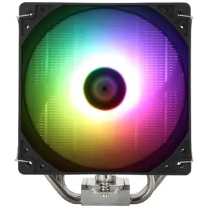 Thermalright Assassin X 120 Refined SE ARGB Black CPU Air Cooler for Intel LGA 1700 & LGA 1851 | 120mm PWM ARGB Fan | 4 Heat Pipes