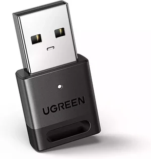 UGREEN USB Bluetooth Adapter Black – Bluetooth 5.3 USB Dongle for PC, Laptop, Keyboard, Mouse & Wireless Audio