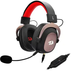 Redragon Zeus 2 H510-1 3-in-1 Wired Gaming Headset with 7.1 Surround Sound, Detachable Microphone & Multi-Platform Support