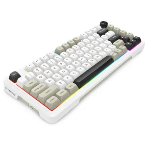 E-YOOSO Z-82 RGB Mechanical Keyboard White Black
