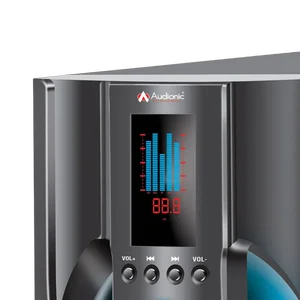 Audionic Reborn RB-95 LED TV Home Theater Speaker – 2.1 Channel Bluetooth Multimedia Sound System with Deep Bass Woofer, USB, FM Radio & Remote Control