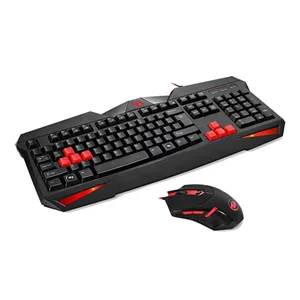 Redragon S101-2 VAJRA 2-in-1 Gaming Keyboard and M601 Centrophorus Gaming Mouse Combo – RGB Backlit Wired Gaming Set