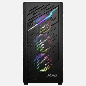 XPG STARKER AIR MT BTF Black Mid Tower Gaming PC Case, Tempered Glass ATX BTF Chassis with High Airflow Design