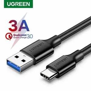 UGREEN USB 3.0 A Male to USB Type-C Male Fast Charging & 5Gbps Data Cable 1.5M Nickel Plated