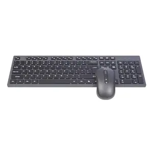 Meetion CW216 2.4G Wireless Keyboard & Mouse Office Combo – Full-Size, Ergonomic Ambidextrous Mouse