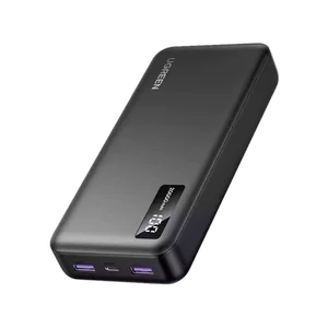 UGREEN PB311 20000mAh 20W Fast Charging Power Bank White | USB-C PD Portable Battery Pack with Dual Output for iPhone, Samsung & Tablets
