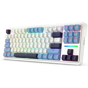 Redragon K728WBB-RGB Pro Antonium Pro Tri-Mode Mechanical Gaming Keyboard Wireless Bluetooth RGB Keyboard