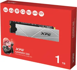 XPG GAMMIX S60 Blade 1TB M.2 NVMe PCIe Gen4 x4 Internal Gaming SSD