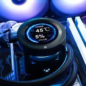 Thermalright TR 360 Core Vision LCD ARGB Black 360mm AIO Liquid CPU Cooler