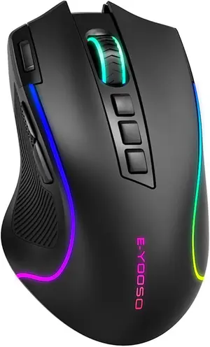 E-YOOSO X-11 PRO TRI MODE RGB Wireless Gaming Mouse