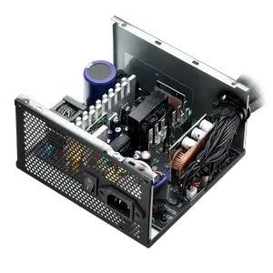 XPG KYBER 850W 80 Plus Gold Non-Modular Gaming Power Supply – ATX 3.0, PCIe 5.0 Ready PSU with 12VHPWR Connector