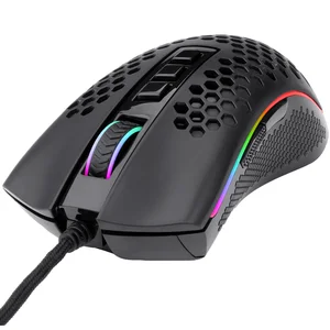 Redragon M808 Storm RGB Wired Gaming Mouse 12400 DPI Ultra-Light 85g Honeycomb Shell 7 Programmable Buttons FPS Esports Mouse