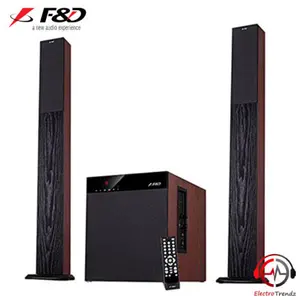 F&D T35XMIC 2.0 Tower Speaker with Wireless Mic, Optical & All Functions (BAAR Design)