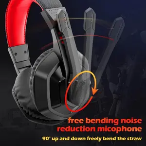 Redragon ARES H120 Wired Gaming Headset with Noise Cancelling Microphone | Stereo Gaming Headphones for PC, Laptop & Console
