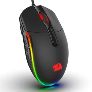 Redragon M719 Invader RGB Wired Gaming Mouse 10000 DPI 8 Buttons Ergonomic FPS MOBA Esports Gaming Mouse