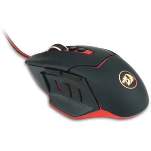 Redragon Inspirit M907 RGB Wired Gaming Mouse – 12400 DPI Optical Sensor, RGB Backlit Gaming Mouse, 7 Programmable Buttons, Ergonomic Esports Mouse