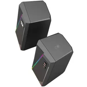 Redragon Anvil GS-520 RGB Desktop Gaming Speakers with Touch Control Lighting Bar