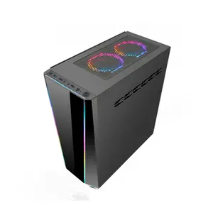 Redragon TAILGATE GC-702 RGB Gaming Case with Tempered Glass, 5 Cooling Fans, RGB Sync & ATX Support