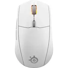SteelSeries Rival 3 Gen 2 Wireless RGB Gaming Mouse White – 18000 DPI TrueMove Air Sensor, Dual Wireless 2.4GHz & Bluetooth, Lightweight Esports Gaming Mouse