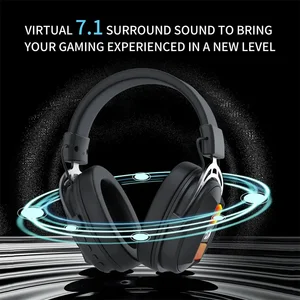 Redragon SPARDA H375 RGB 7.1 Surround Sound Wired Gaming Headset with Detachable Noise-Cancelling Microphone