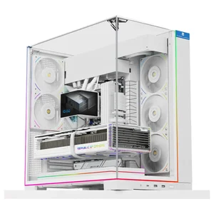Thermalright TR A70 ARGB Mid Tower Case White with 5 ARGB Fans, LED Lines