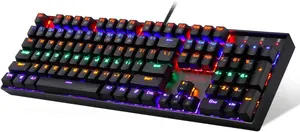 Redragon K551-BA Mechanical Gaming Keyboard & M607 Gaming Mouse Combo – RGB Backlit Keyboard with Wrist Rest and High DPI Gaming Mouse