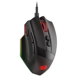Redragon Stealth M923 Wired RGB Gaming Mouse – 10000 DPI Optical Sensor, 7 Programmable Buttons, Lightweight Ergonomic Gaming Mouse for FPS, MOBA & Esports