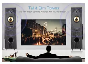 F&D T35XMIC 2.0 Tower Speaker with Wireless Mic, Optical & All Functions (BAAR Design)