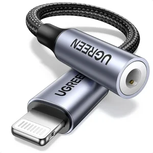UGREEN USB-C to 3.5mm Audio Adapter Cable 10cm | Hi-Fi DAC USB Type-C to 3.5mm AUX Adapter with Aluminum Shell & Braided Cable for Smartphone, Tablet & Laptop