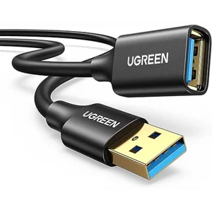 UGREEN USB 3.0 Type-A Male to Female Extension Cable 2M Black – 5Gbps High-Speed USB Extension Cable
