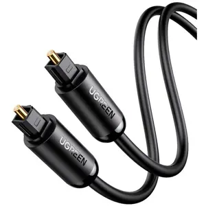 UGREEN Toslink Optical Audio Cable 2M | Digital Optical SPDIF Male to Male Cable for Soundbar, TV, Home Theater, PS5, Xbox & AV Receiver